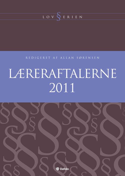 Læreraftalerne 2011