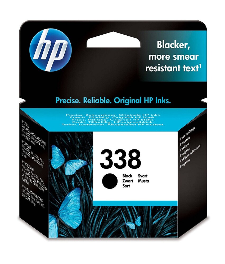 Blæk HP c8765e (no.338) sort