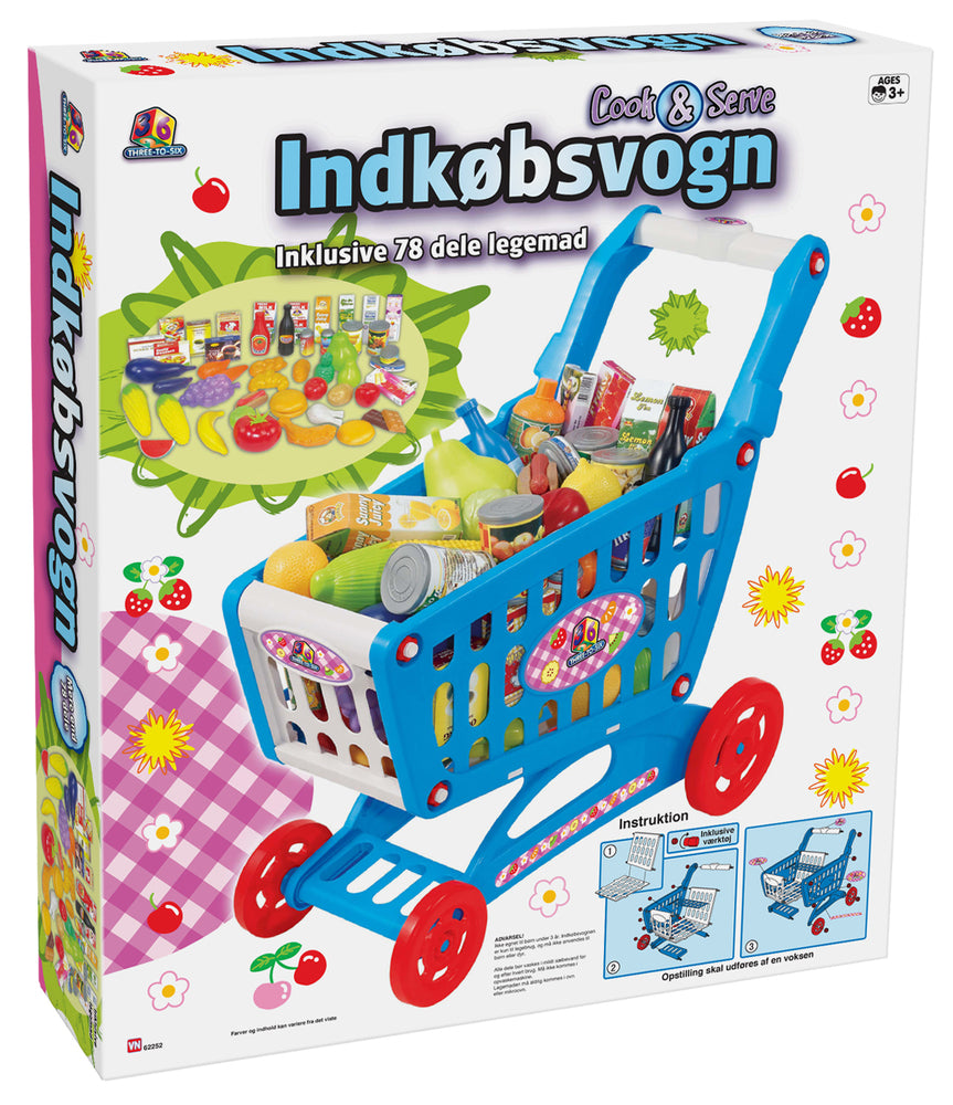 Indkøbsvogn legemad