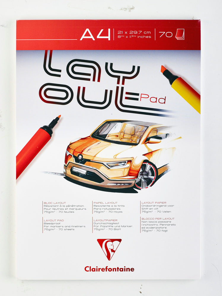 Clairefontaine layoutblok