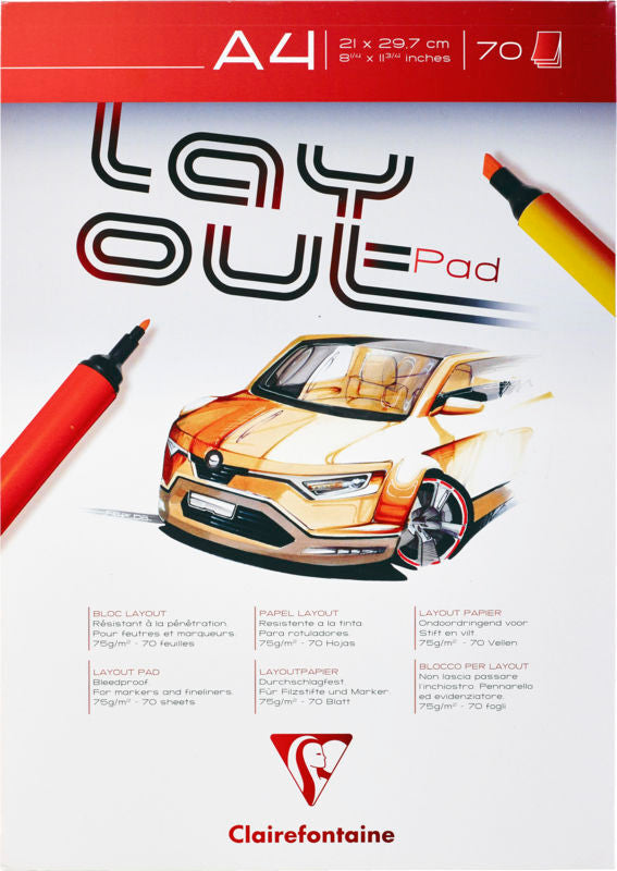 Clairefontaine layoutblok