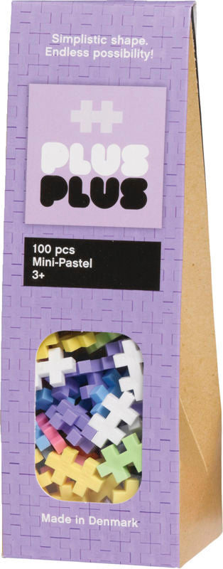 PLUS PLUS MINI-PASTEL 100STK