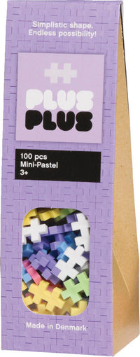 PLUS PLUS MINI-PASTEL 100STK