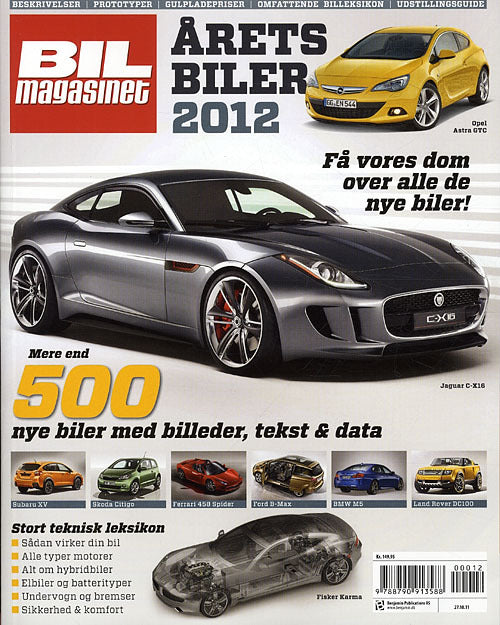 Årets Biler 2012