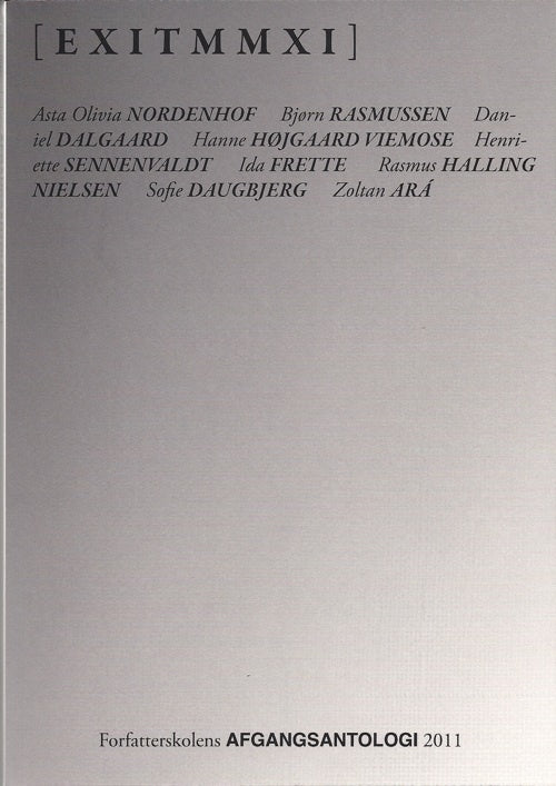 Forfatterskolens afgangsantologi 2011