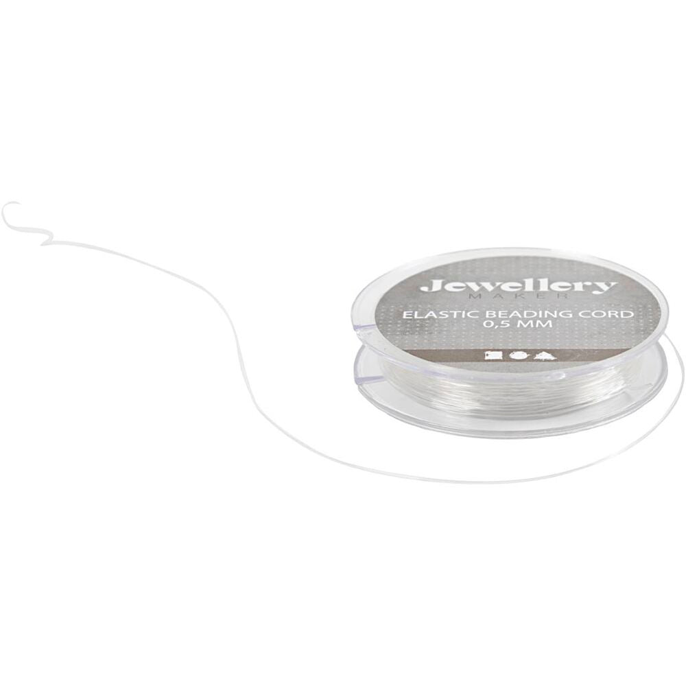 Elastiksnor 10 meter tykkelse 0,5 mm