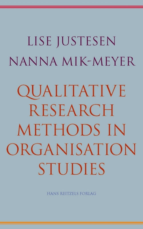 Qualitative Research Methods