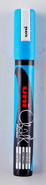 Marker chalk uni pwe 5m lyseblå