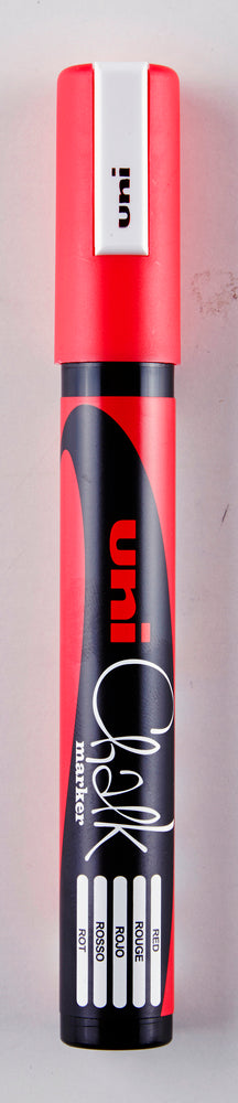 Marker chalk uni pwe 5m rød