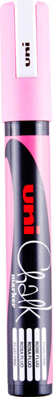 Marker chalk uni pwe 5m fluo pink