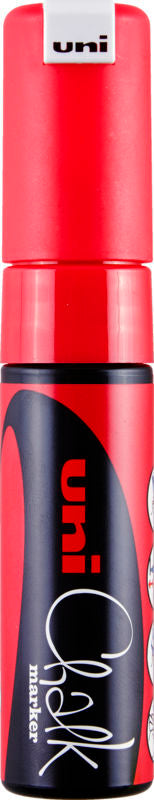 Marker chalk uni pwe 8k rød