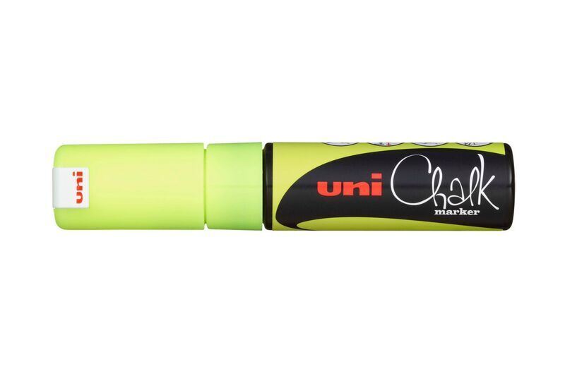 Marker chalk uni pwe 8k fluo gul