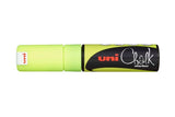 Marker chalk uni pwe 8k fluo gul