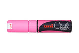 Marker chalk uni pwe 8k fluo pink