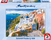 Puslespil View from Santorin 1000 brikker