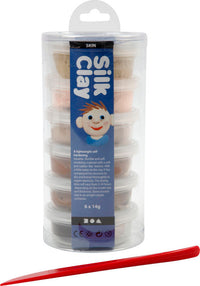 Silk clay skin