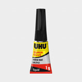 Superlim UHU mini 3 tuber 3 x 1g tube ekstra stærk