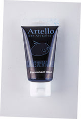 Akrylmaling Artello sort permanent 75ml