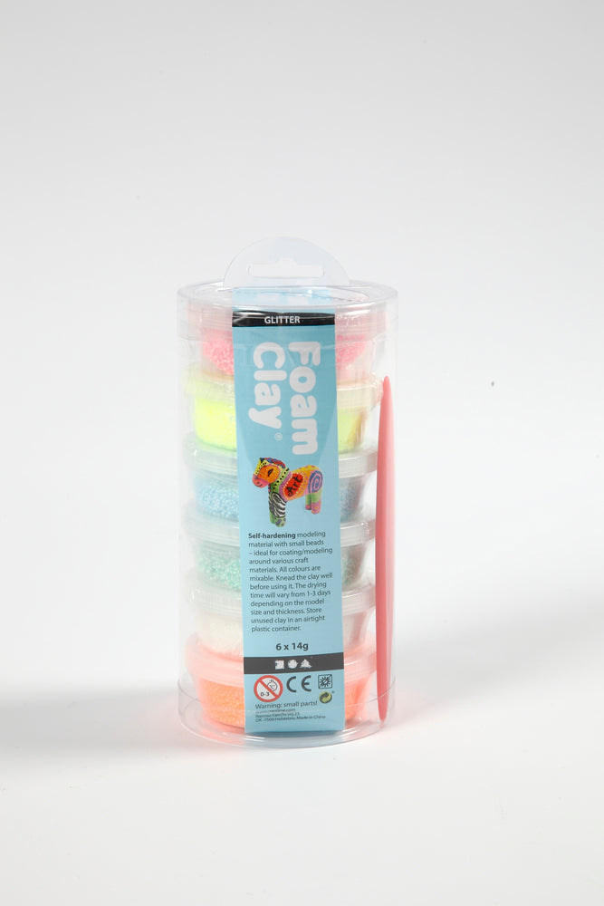 Foam clay