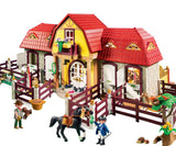 5221 playmobil stor heste stald