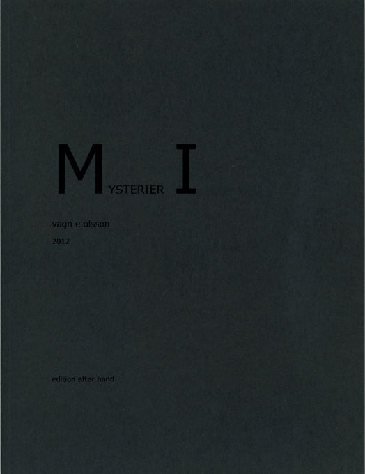 MYSTERIER I