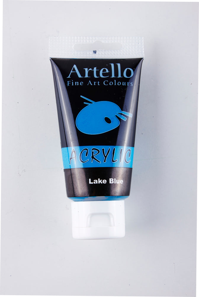 Akrylmaling Artello blå lake 75ml