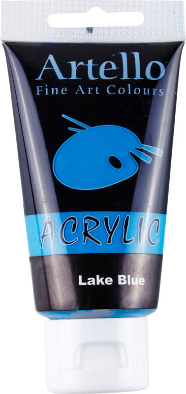 Akrylmaling Artello blå lake 75ml