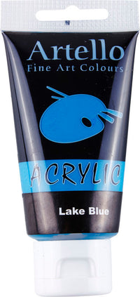 Akrylmaling Artello blå lake 75ml