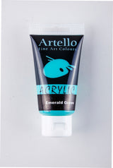 Akrylmaling Artello grøn emerald 75ml