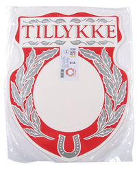 Skjold tillykke sølv