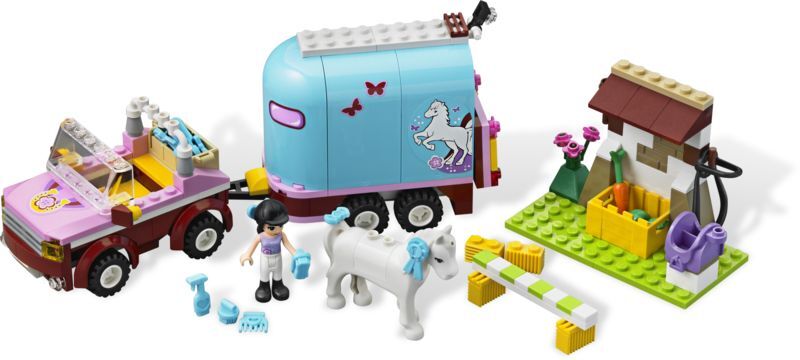 3186 LEGO FRIENDS EMMAS HESTETRAILER