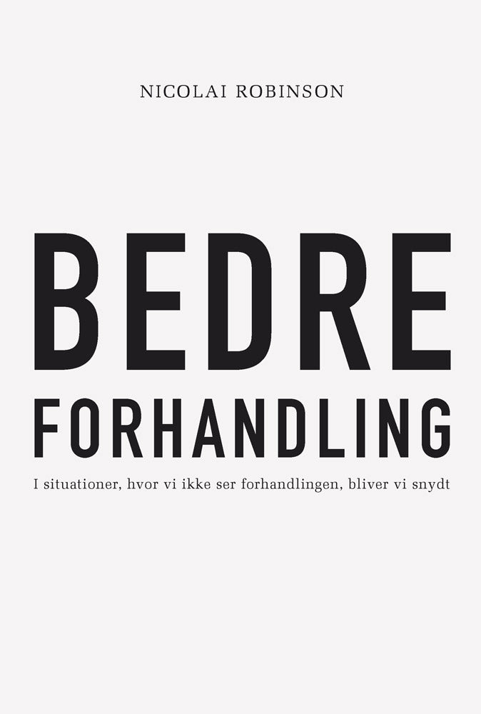 Bedre forhandling