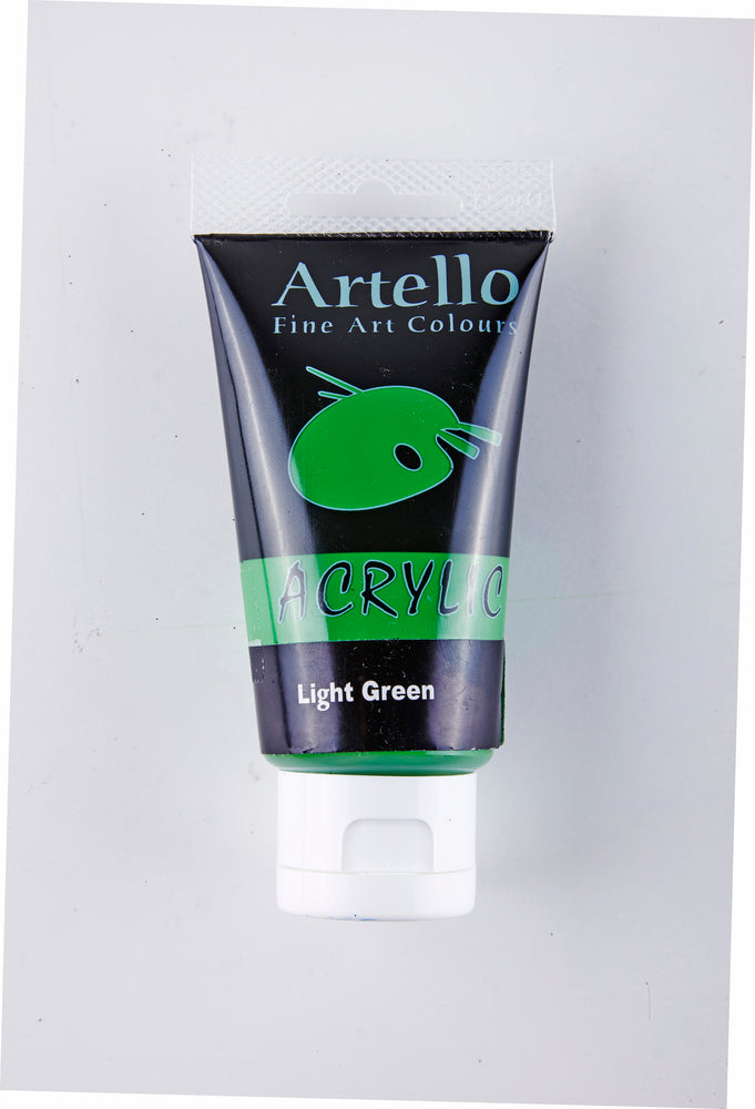 Akrylmaling Artello lysgrøn 75ml