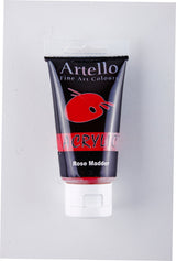 Akrylmaling Artello rose alizarin rød 75ml