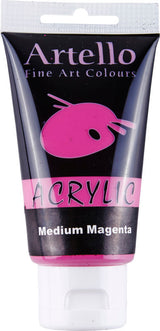 Akrylmaling Artello magenta medium 75ml
