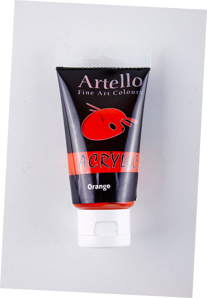 Akrylmaling Artello orange 75ml