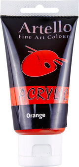 Akrylmaling Artello orange 75ml