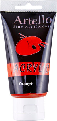 Akrylmaling Artello orange 75ml