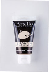 Akrylmaling Artello titanium unbleached 75ml