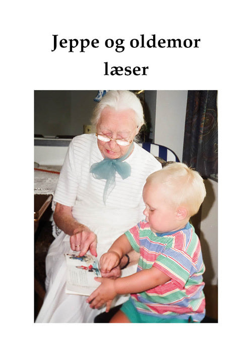 Jeppe og oldemor læser