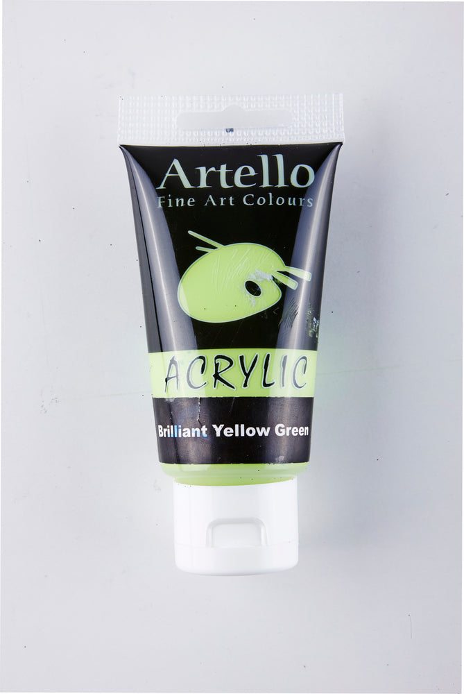 Akrylmaling Artello gulgrøn brilliant 75ml