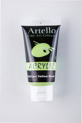Akrylmaling Artello gulgrøn brilliant 75ml