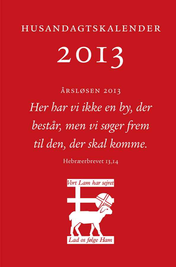 Husandagtskalender 2013
