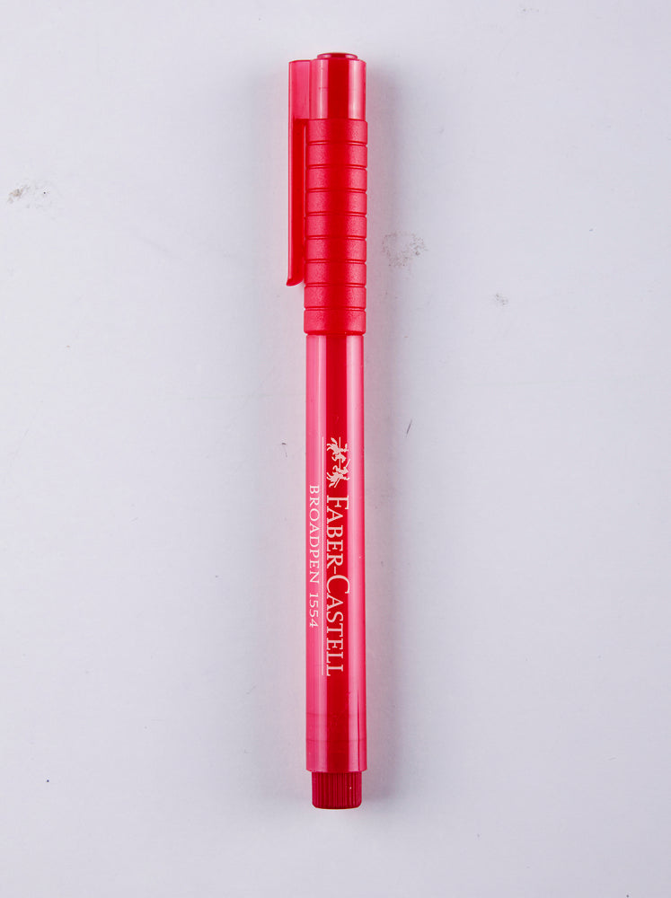 Broadpen Faber-Castell rød