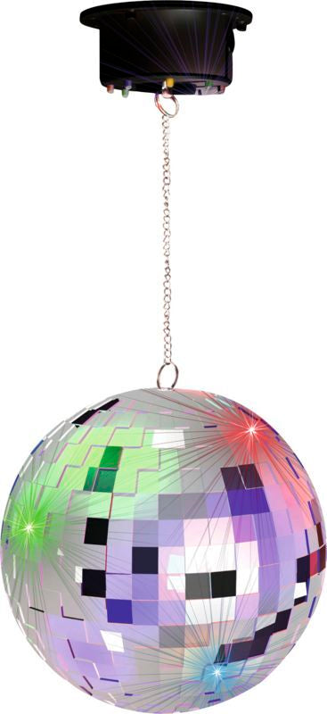 Discokugle med led lys