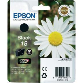 Blæk Epson t1801 black ink cartridge