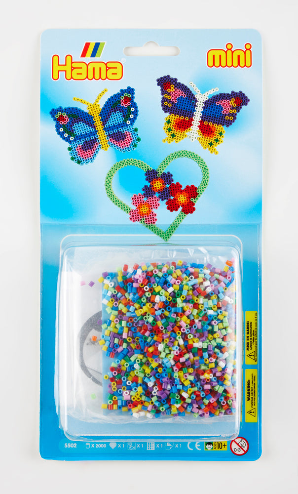 Hama mini sommerfugle