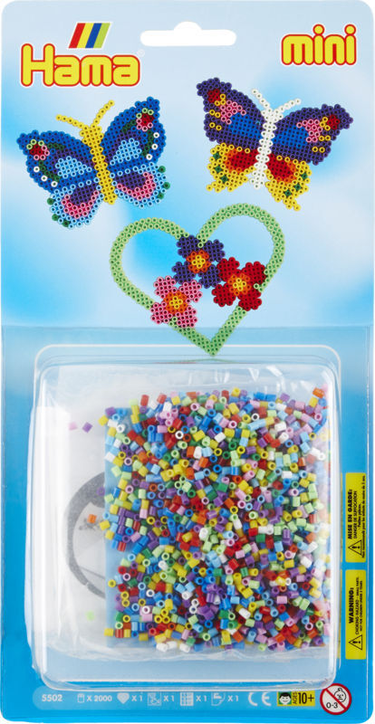 Hama mini sommerfugle