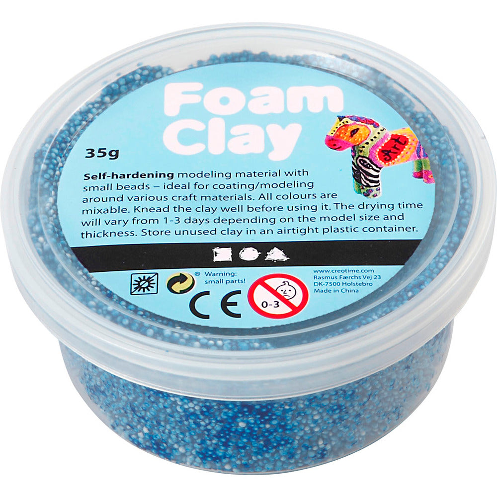 Foam clay blå 35g