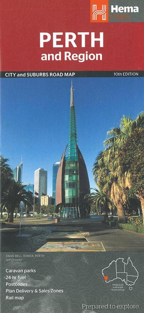 Perth & Region Handy Map